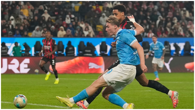 海倫近5場入3球，腳風甚順。AP