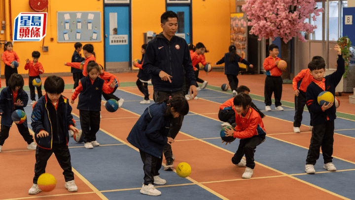 保良局朱正賢小學於本學年與港大運動人工智能實驗室合作，推出一站式運動AI應用程式「Robocoach」。 受訪者提供