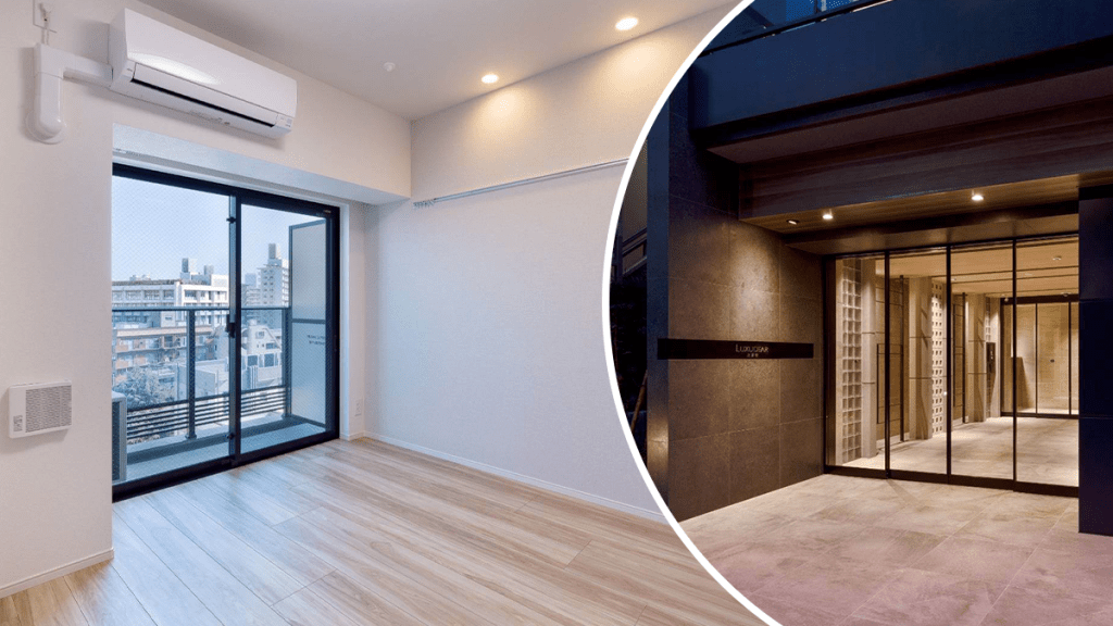 東京現樓LUXUDEAR北新宿 數分鐘到鐵路站 開放式最平203萬