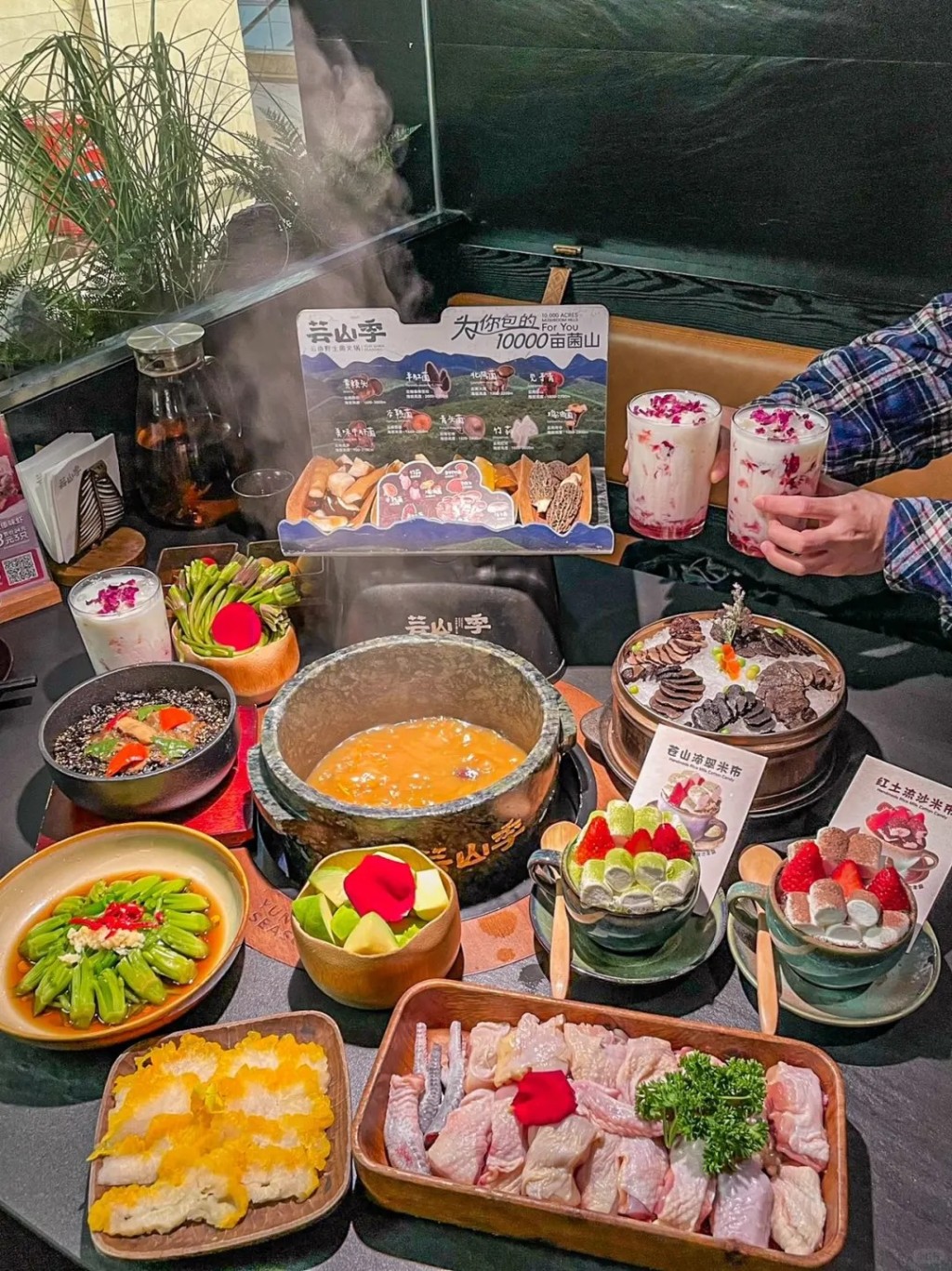 芸山季．傣 新鮮高山野菌火鍋