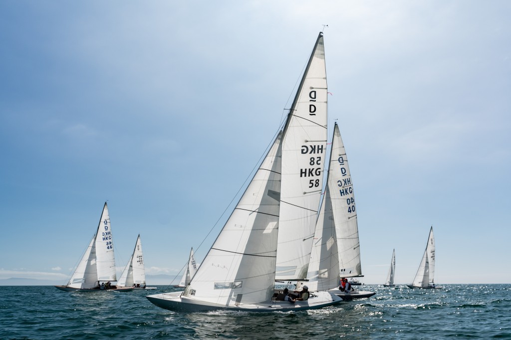 「Dragon級別帆船世界錦標賽」首次落戶亞洲。  香港Dragon級別帆船協會圖片