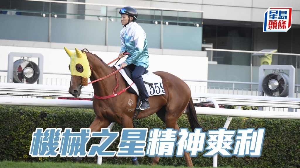 「機械之星」步幅開得好闊又夠輕巧，保持上佳進度。