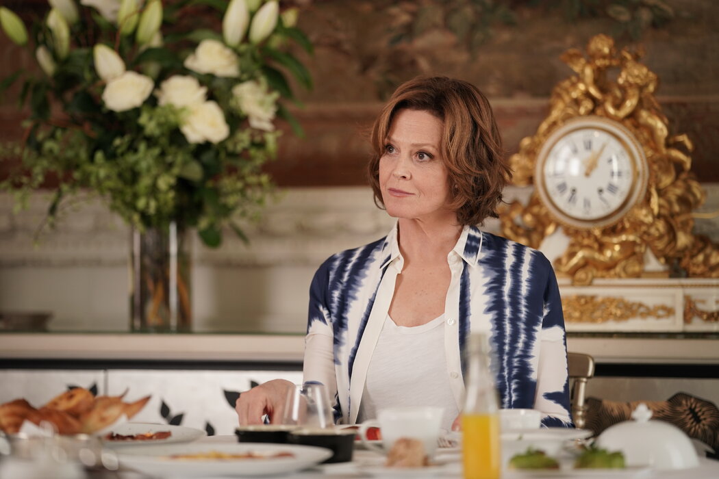 西格妮·韦弗在《找我经纪人》第四季中。