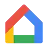 The Google Home logo, a multicolored house icon.