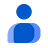 The Contacts logo, a blue silhouette of a person icon.