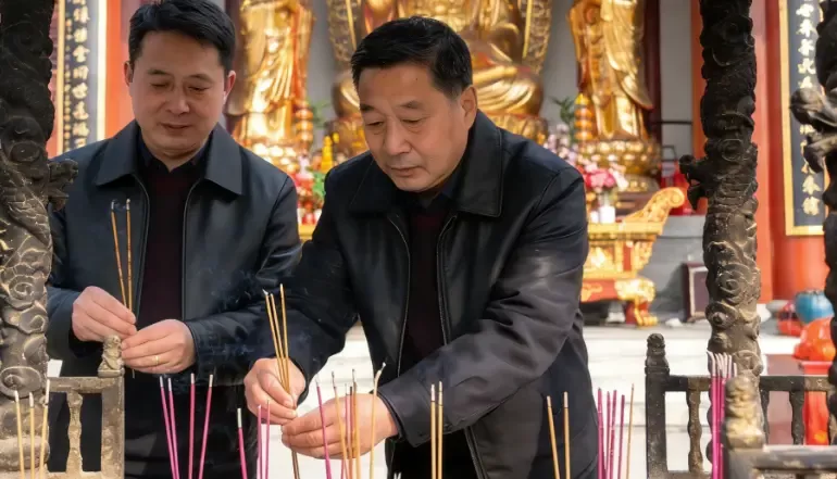 党员进寺庙烧炷香算不算违纪,媒体释疑