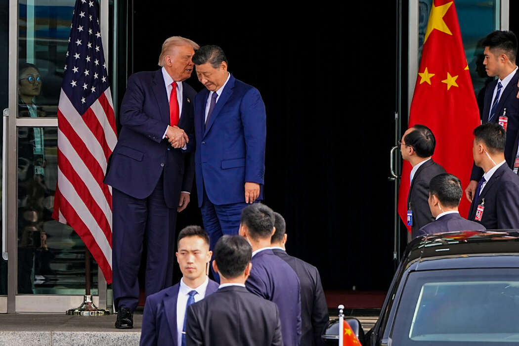 特朗普总统将于明年4月在北京与中国国家领导人习近平举行会晤。