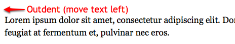 outdent-example