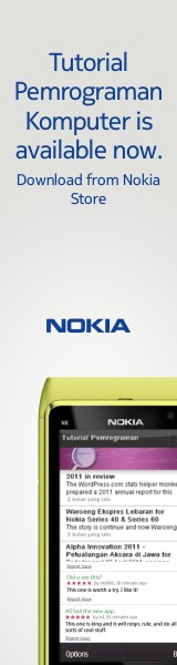 tutorialpemrograman.wordpress.com for Nokia phone